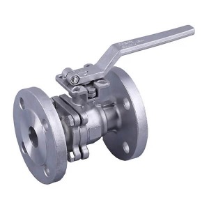 2 Piece flanged ball valve