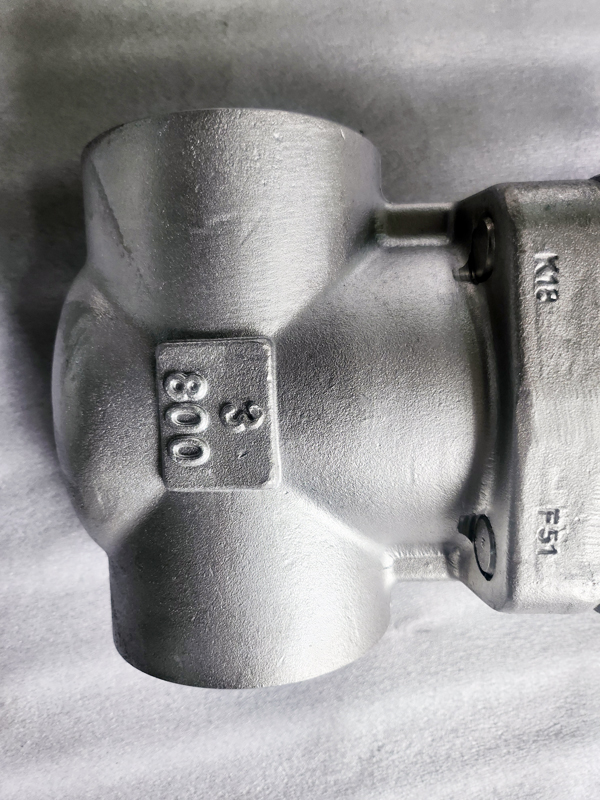 3 inch Gate Valve Class 800, F51 Material detail pictures