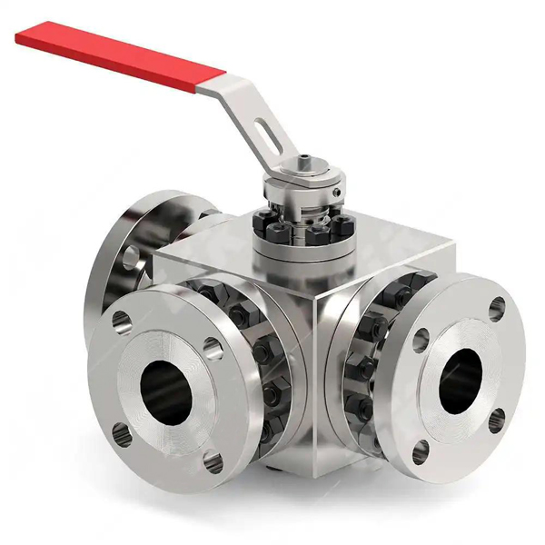 three way ball valves