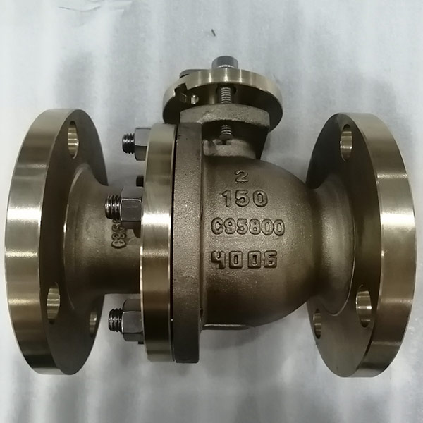 Short Lead Time for Female Thread Brass Ball Valve - C95800 ball valve – Newsway detail pictures
