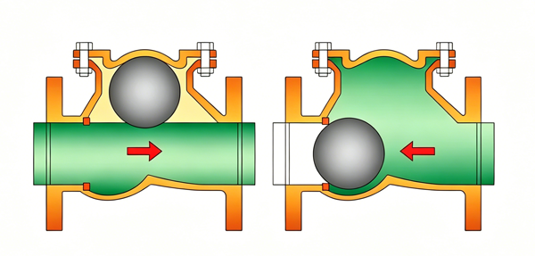 Ball Check Valve Diagram Ball Check Valve Diagram