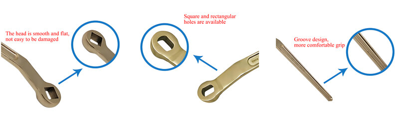 Ball Valve Wrench Detail