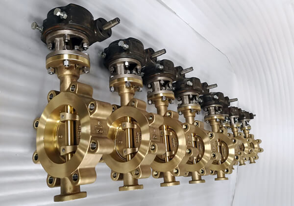 Bronze C95800 Butterfly Valve-Lug Type