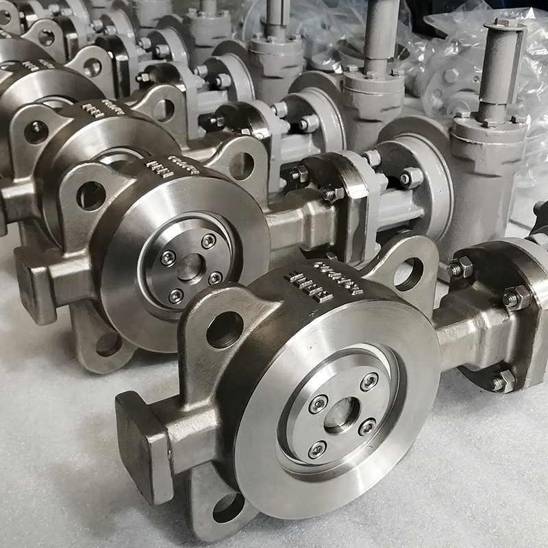 Wholesale Centerline Butterfly Valves - CD4MCU wafer butterfly valve – Newsway detail pictures