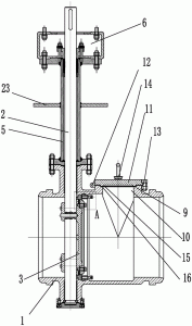 Extension Bonnet of Butterfly Valve