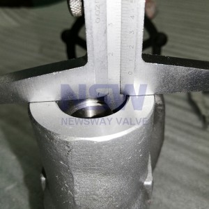 100% Original Factory China A105 Y Type Forged Steel Globe Valve Manufacturer