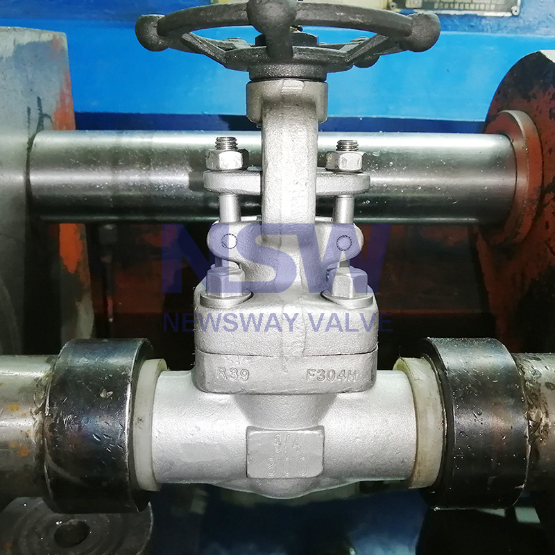 Api Female Thread Globe Valve - API 602 gate valve – Newsway detail pictures