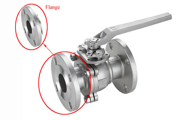 Flange of Flanged Ball Valve