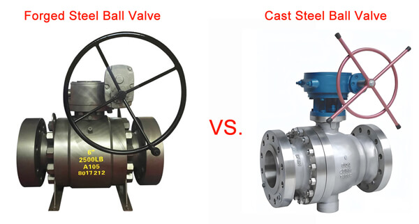 Forged Steel Ball Valve Vs. Cast Steel Ball Valve