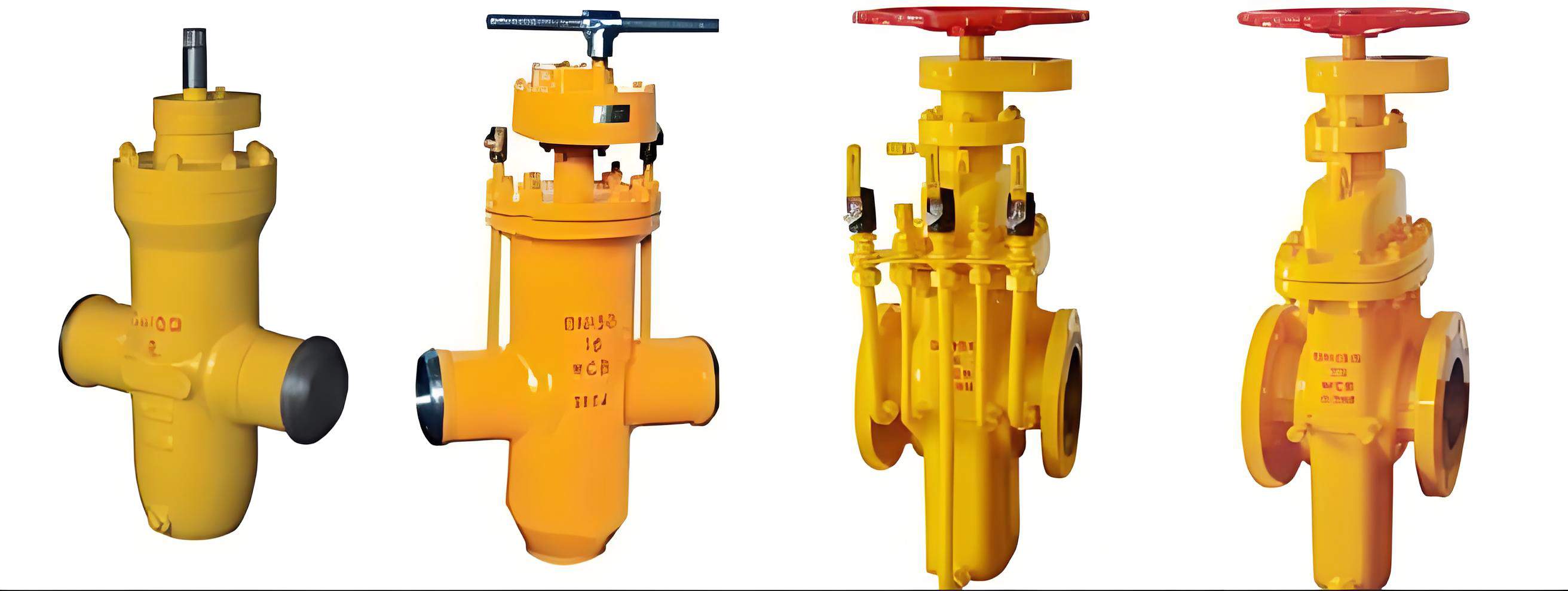 What are the gas valve types