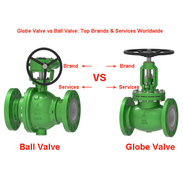 Globe Valve vs Ball Valve: 2024 Top Brand and Its Service