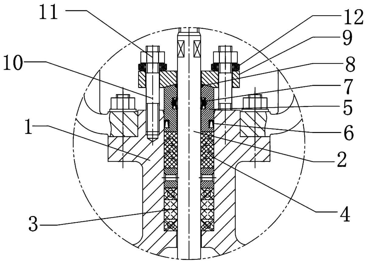 Low Emission structure of Ball Valve Low Emission structure of Ball Valve