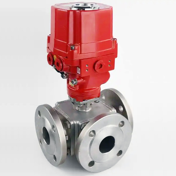 Motorized 3 Way Ball Valve