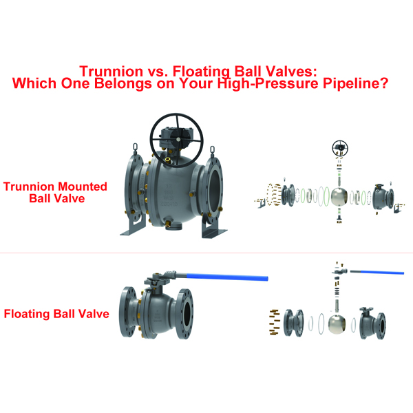 Trunnion vs. Floating Ball Valves: Which One Belongs on Your High-Pressure Pipeline?