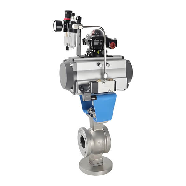 V ball control valve