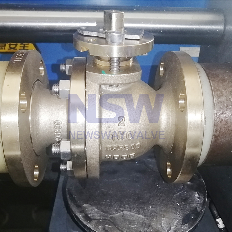 Special Design for Nickled Plated Ball Valve Ball Valve - C95800 bronze ball valve – Newsway detail pictures