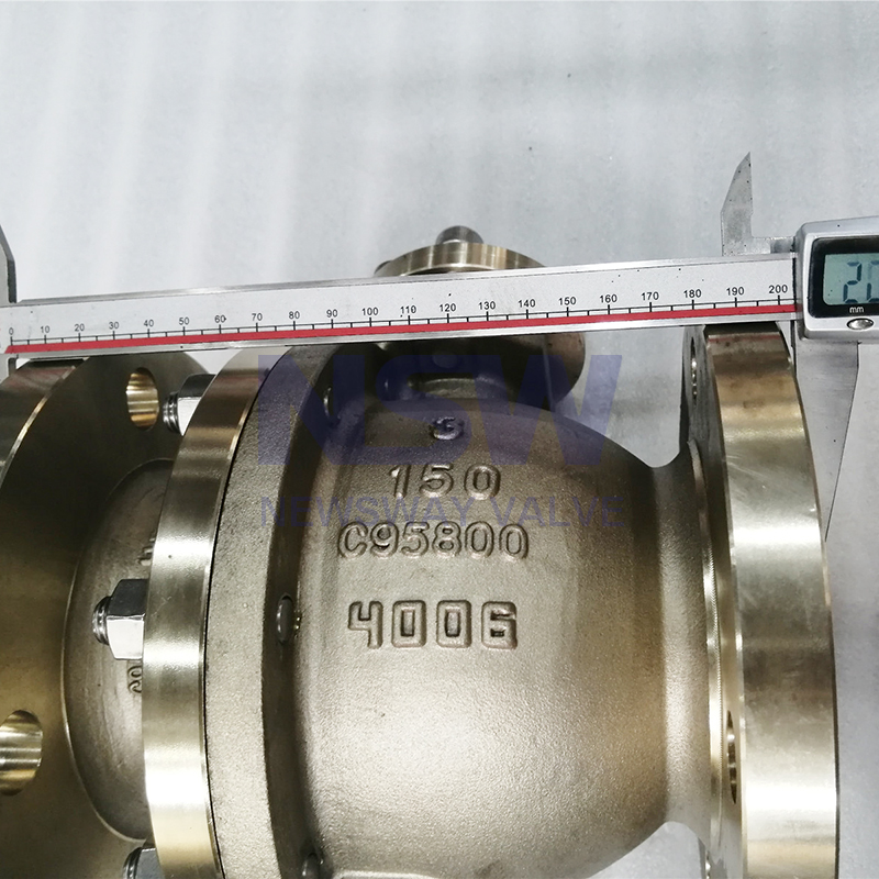 Special Design for Nickled Plated Ball Valve Ball Valve - C95800 bronze ball valve – Newsway detail pictures