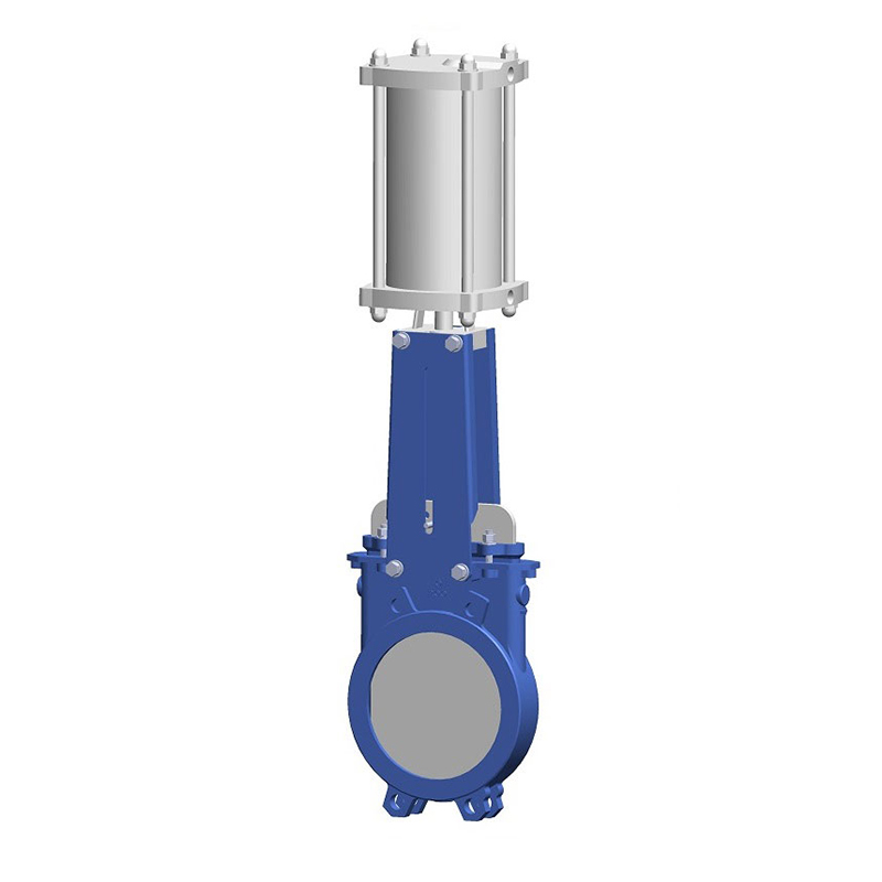 High Quality Pneumatic Valve - Pneumatic actuator knife gate valve – Newsway detail pictures