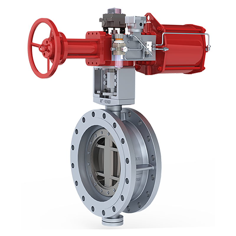 Trending Products Betts Butterfly Valve - Pneumatic actuator butterfly valve – Newsway detail pictures
