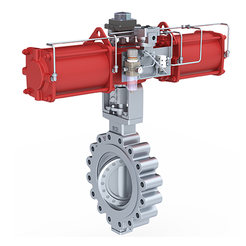 Trending Products Betts Butterfly Valve - Pneumatic actuator butterfly valve – Newsway detail pictures