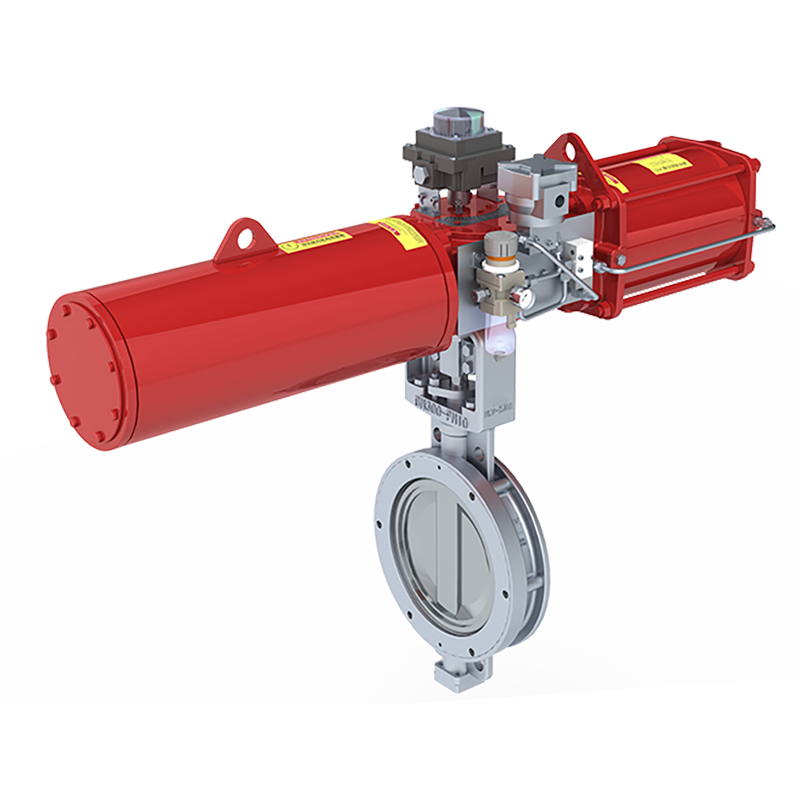 Chinese wholesale Wafer Butterfly Valve - Pneumatic actuator butterfly valve – Newsway