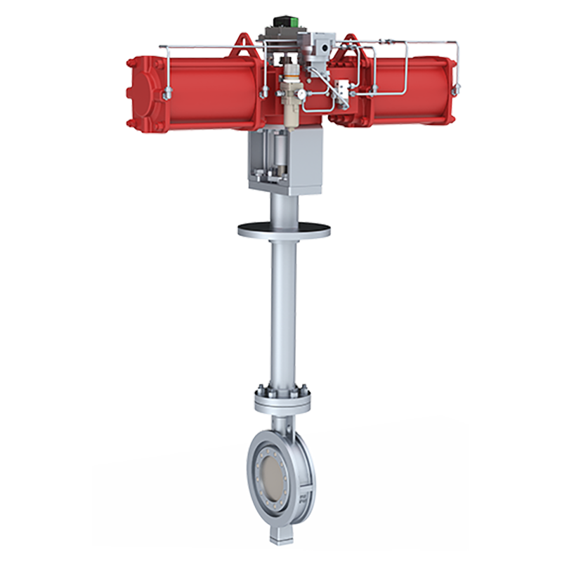Trending Products Betts Butterfly Valve - Pneumatic actuator butterfly valve – Newsway detail pictures