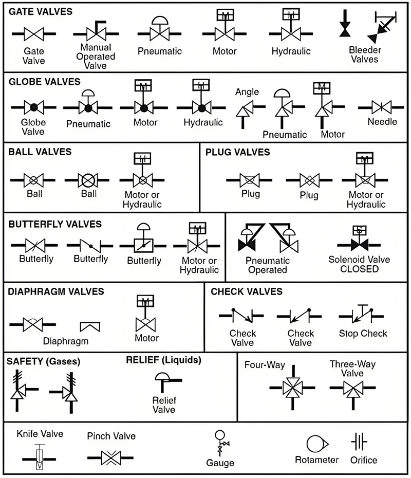 symbol of valve-1